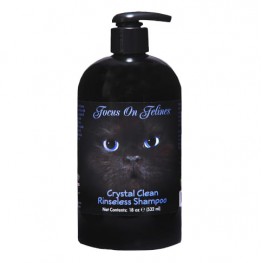 Focus On Felines® Crystal Clean Rinseless Shampoo Несмываемый шампунь для кошек