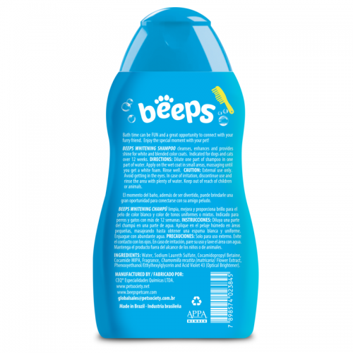 Отбеливающий шампунь BEEPS