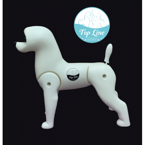 Top Line Манекен тела собаки (бишон) для обучения грумеров